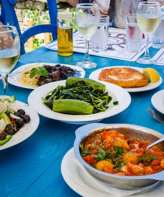 salads at erasitexnes psarades